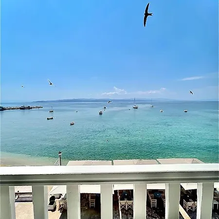 מלון דירות Archontiko Seaside Hotel-beachfront Blue Experience