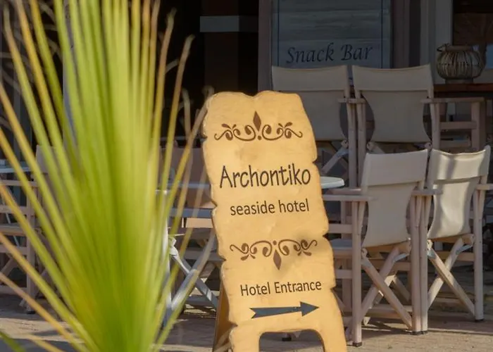 Appart hôtel Archontiko Seaside Hotel-beachfront Blue Experience Platanias (Thessaly)