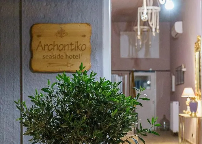 公寓式酒店 Archontiko Seaside Hotel-beachfront Blue Experience